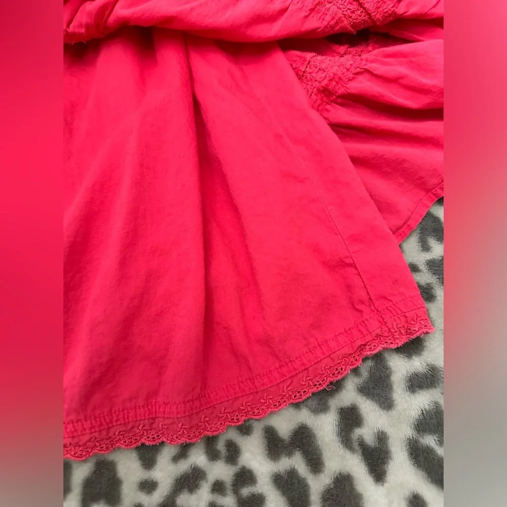Gap Kids Embroidered Skirt in Pink Size Small 5 6